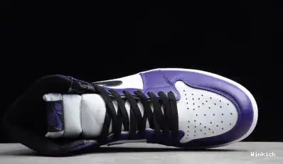 JORDAN HIGH PURPLE 555088-500 COURT AIR 1 0523